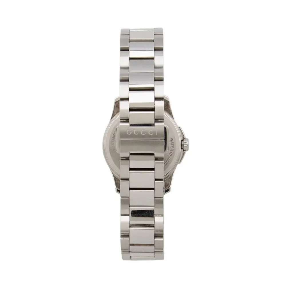 Gucci Stainless Steel Diamante G Timeless Watch